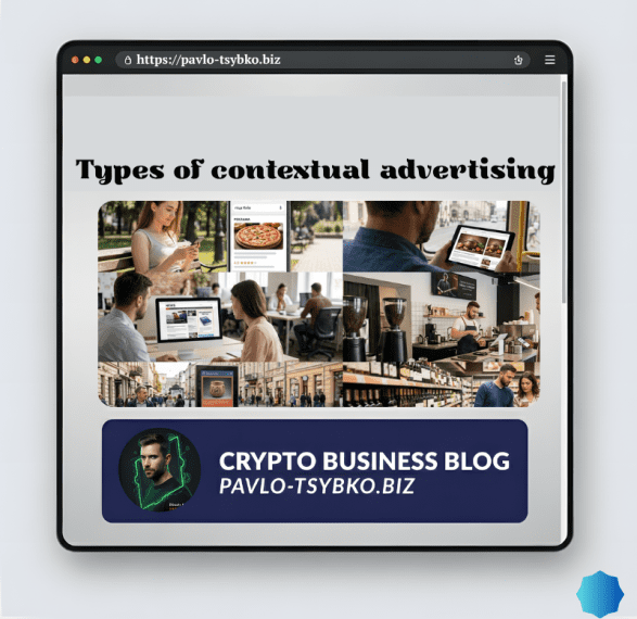 Types of contextual advertising