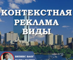 Контекстная реклама виды