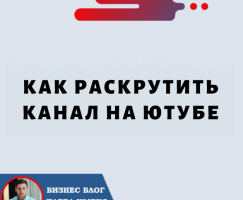 Как Раскрутить Канал на Ютубе