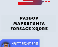 Разбор «Маркетинг Forsage xQore»