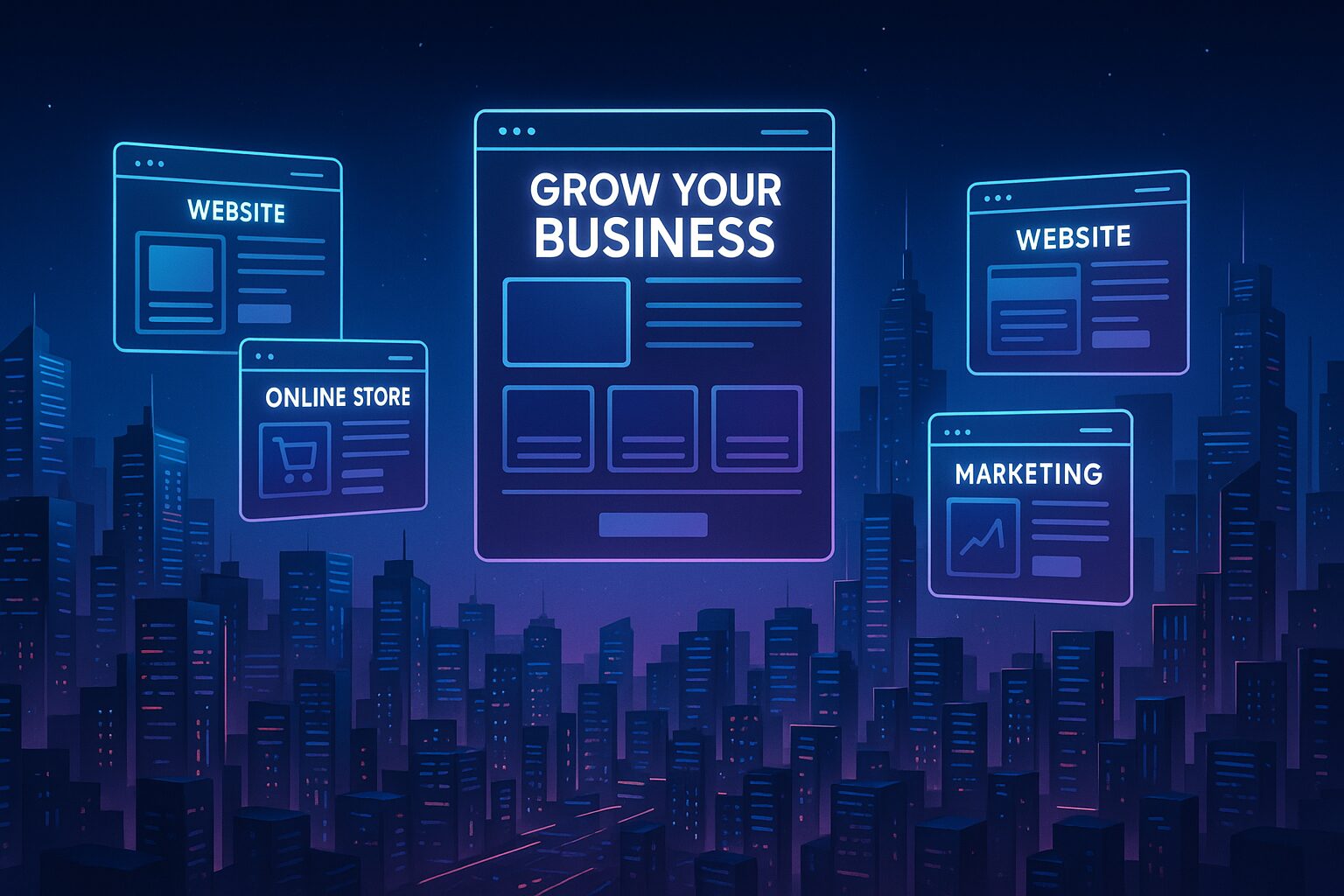 create website for business 1