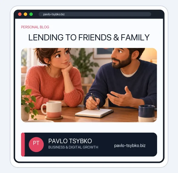 Lending Money to Friends or Family: A Decision Checklist