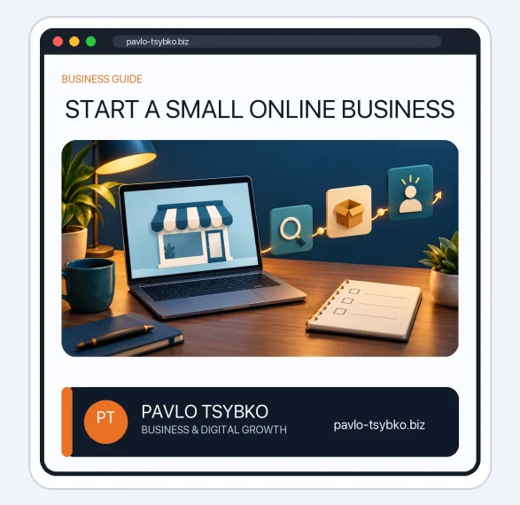 How to Start a Small Online Business: 7 Practical Steps